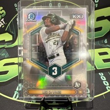 2026 Bowman Chrome Leo De Vries Refractor Bowman Top Prospects #BTP-3 Athletics