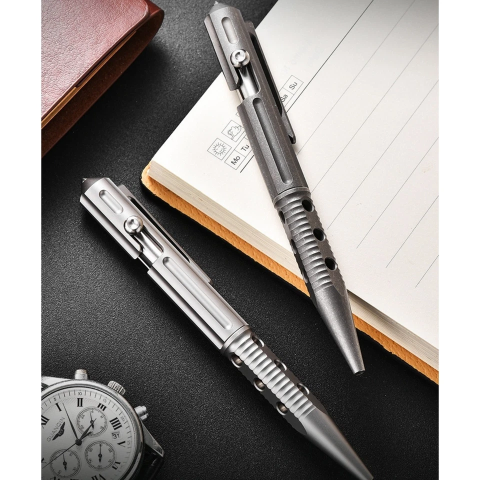 Титановый сплав болт действие тактическая ручка EDC самообороны ручка вольфрамовый наконечник - Изображение 4 из 4