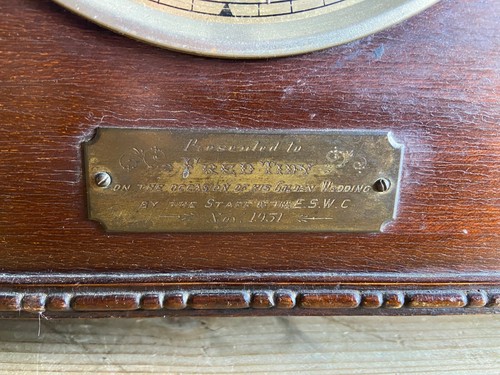 ART DECO WELLINGTON MANTEL CLOCK - Picture 6 of 21