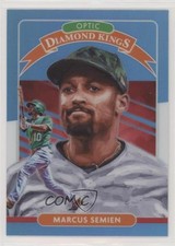 2020 Panini Donruss Optic Retail Carolina Blue & White Prizm Marcus Semien 07rd