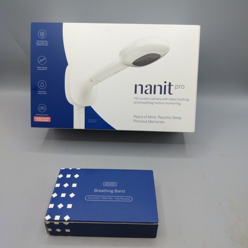 Nanit Pro N311US HD Baby Camera w/ Sleep Tracking & Breathing Monito G2U Tested
