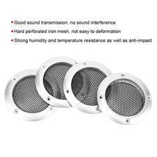 Auto 4 Pieces 2 Inch Audio Speaker Grilles Protective Decorative Audio Speaker