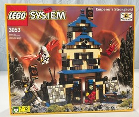 LEGO 3053 Emperor's Stronghold (Ninja) 100% CIB with Manual & Shooting Cannon