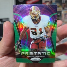2025 Prizm Sean Taylor Prizmatic Green Washington Redskins (392)