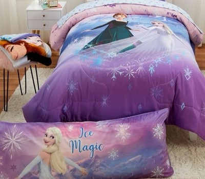Disney Frozen 2 ''Dance and Live Free'' Kids Reversible Full Twin Bed Set 0f ( 6