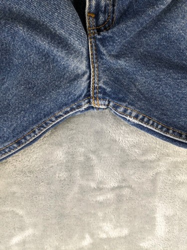 Vintage Levis 517 Herrenjeans 30 x 28 blau Bootcut orangefarbenes Etikett 90er verblasst hergestellt in den USA LESEN - Bild 8 von 21