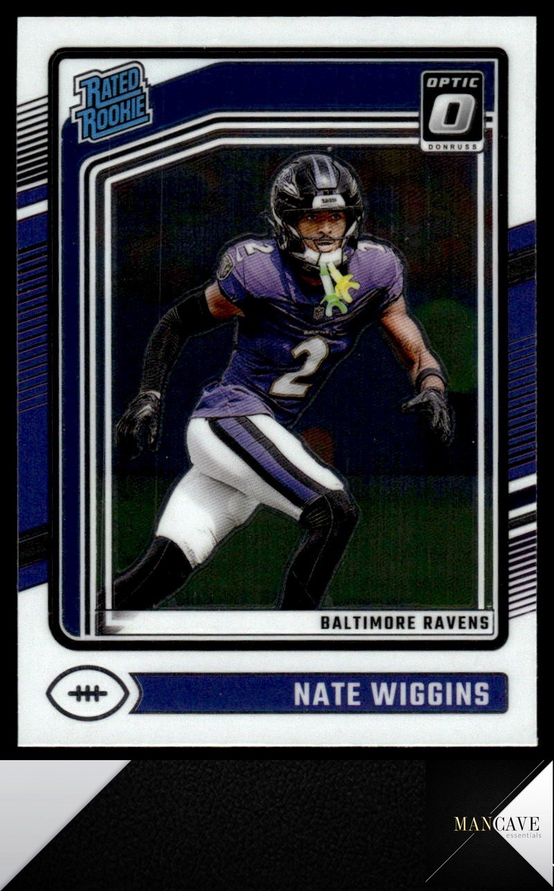 2024 Donruss Optic #281 Nate Wiggins Rookie Baltimore Ravens