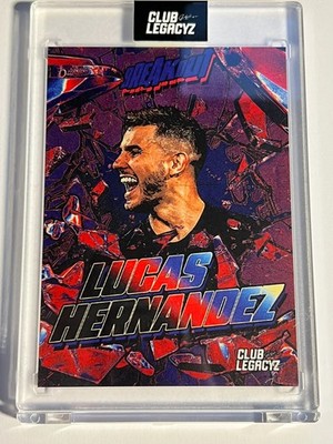 Lucas Hernandez Breakout 2025 Backline Burst Standard /200 No Auto