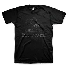 Authentic Evanescence Angel Statue T-Shirt S M L XL 2XL NEW