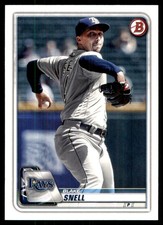 Blake Snell 2020 Bowman #68 Tampa Bay Rays MLB READ FREE SHIPPING AutographDen