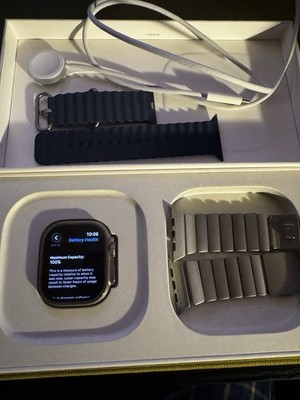 Apple Watch Ultra 2 49mm Titanium GPS + Cellular Unlocked A2986 100% Battery