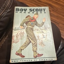 Vintage 1963 Boy Scouts Handbook 6th Ed Norman Rockwell Cover Illustrated