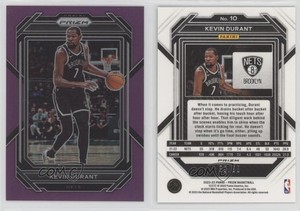 2022-23 Panini Prizm Purple Prizm /99 Kevin Durant #10