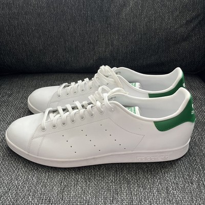 Adidas Originals Stan Smith Men's White Green Sneakers M20324 US 19