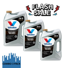 3pack Valvoline Restore Protect 5w-30 Full Synthetic Motor Oil Removes Deposit 3pack Valvoline Restore Protect 5w-30 Full Synthetic Motor Oil Removes Deposit
