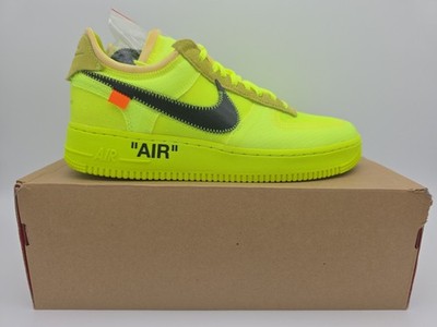 Size 9.5 - Off-White x Nike Air Force 1 Low Volt [AO4606-700] New With Box 