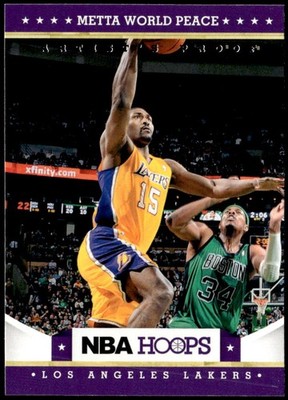 2012-13 Hoops #199 Metta World Peace Artist's Proofs E1