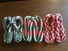 3--Karen's Handmade Unisex Knitted Slippers 11-12