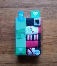 Girls Bikini Panties Underwear by Extremely Me Size 10 NEW, Never Opened 5 Pack