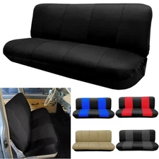 For GMC C/K1500 2500 3500 Saddle Blanket Seat Cover Truck Front Bench Car Cover