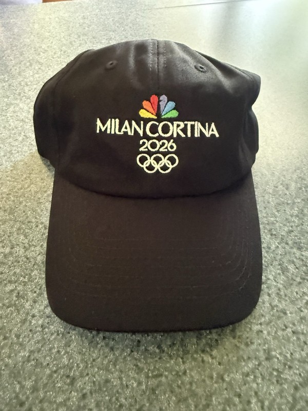 2026 MILAN CORTINA Team Apparel Winter Olympics Snapback Hat NBC Employee Promo