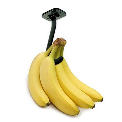 Banana Hook Under Cabinet Hanger Ripens Bananas with Less Bruises, Folds Black