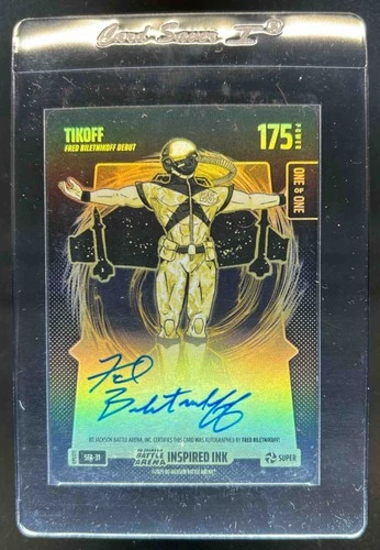 2025 Bo Jackson Battle Arena Tikoff FredBiletnikoff Debut Super Auto #1/1