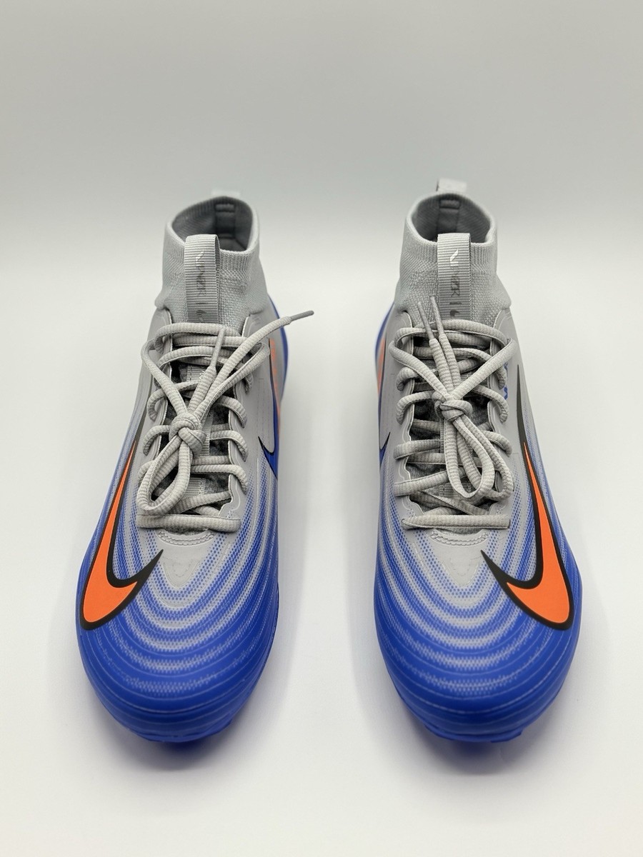 Nike Air Zoom Vapor Pro 1 Men Size 10.5 Football Cleats Grey Racer