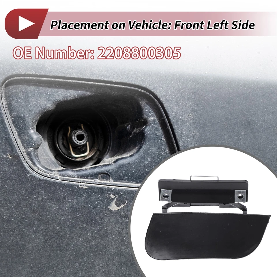 Tapa de cubierta de boquilla de arandela de parachoques delantero izquierdo para Mercedes-Benz S600 Foto 3 de 4