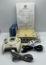 Sega Dreamcast Console Bundle With Controller & 3 Games Tested & Working PAL