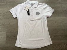Arnold Palmer Womens White Redhill Reigate Golf Club Polo Shirt Size UK 14 BNWT
