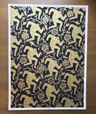 Shepard Fairey Obey X Cleon Peterson Signed Numbered Screen Print 94/150 RARE