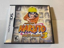 Naruto Ninja Council 3 Nintendo DS Game with Case and Manual