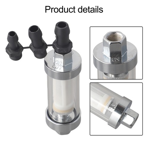 Flexible Inline Fuel Filter Compatible with Multi Fuel Types Effortless Use - Picture 5 of 12