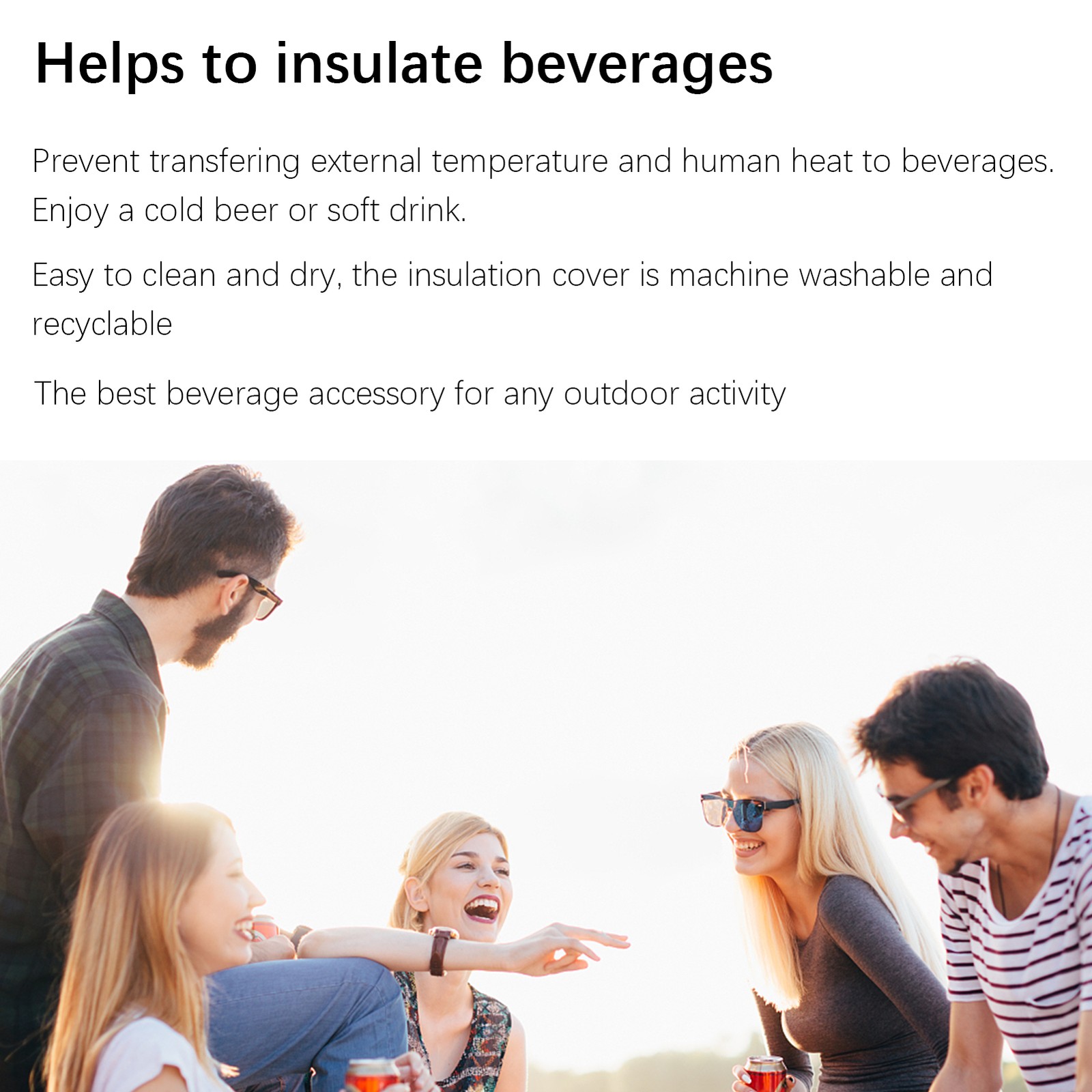 ༝15pcs Neoprene Beer Sleeves Beer Can Cup Cover Drink Bottle Tin Cooler Sleeves