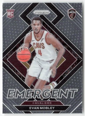 2021-22 Panini Prizm #9 Evan Mobley Emergent