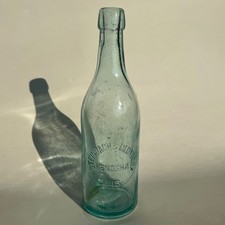 Steinbach & Bloxdorf Kenosha, Wisconsin blob style antique beer/soda bottle