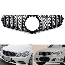 Sport Kühlergrill Chrom für Mercedes E Coupe C207 2009-2013 GT Still Front Grill