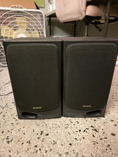 Aiwa SX-N3500 Bookshelf Speakers Pair 2.0 Wired 40W 6 Ohm Black