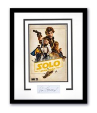 Star Wars Solo Ron Howard Autographed 11x14 Framed Photo Space Western ACOA