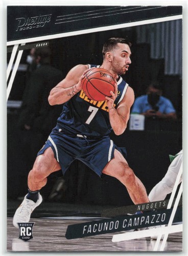 2020-21 Panini Chronicles Prestige Facundo Campazzo #68 Denver Nuggets RC - Picture 1 of 2