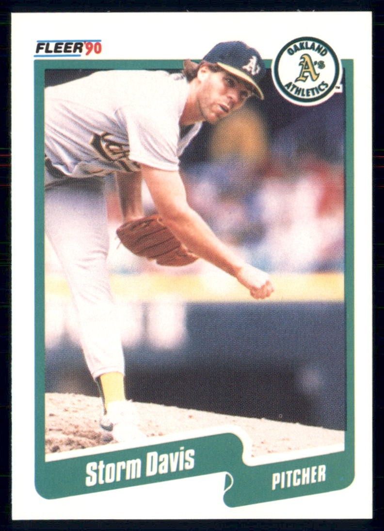 1990 Fleer - Storm Davis #5