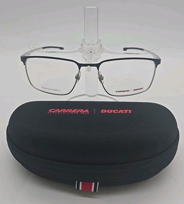Carrera Ducati Eyeglasses Frame CARDUC 054 62L Brushed Palladium 57 18 140mm New