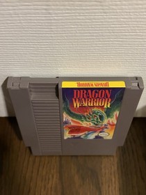 Dragon Warrior 1 I & 2 II (Nintendo NES, 1990) Lot Bundle Authentic Tested Works