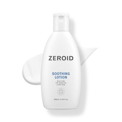 ZEROID Soothing Lotion Korean Dermocosmetic for Sensitive & Dry Skin 200 ml