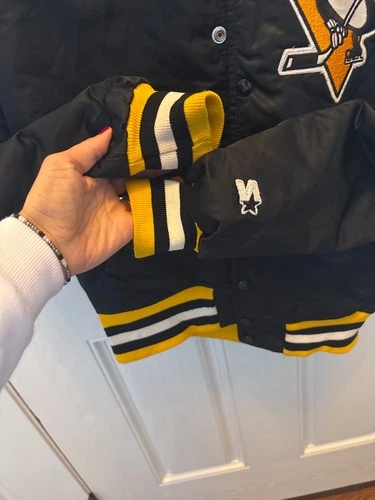 Vintage Pittsburgh Penguins Starter Bomber jacket 80s-great condition! image 9