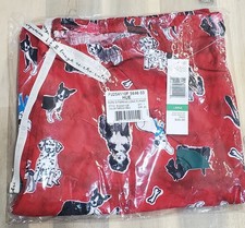 HUE Women's Tango Red Pups in Parkas - Sleep/Lounge Pants Size Large