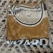 2026 Washington Wizards XL Golden Replica Jersey Gold Retro NBA