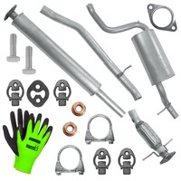 SchalldäMpferset Auspuff FüR Volvo S40 2 II M Limousine 1.8|2.0 2004-09/2010