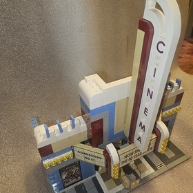 LEGO City 50th Anniversary Town Plan 10184 Movie Theater  Only 